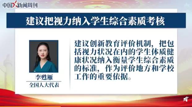 聚焦兩會(huì)：近視防控刻不容緩！??！
